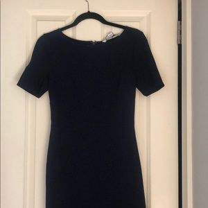 DVF Navy Dress